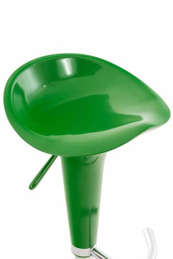 Assergi Tabouret de Bar Bois Vert 6x37cm 5