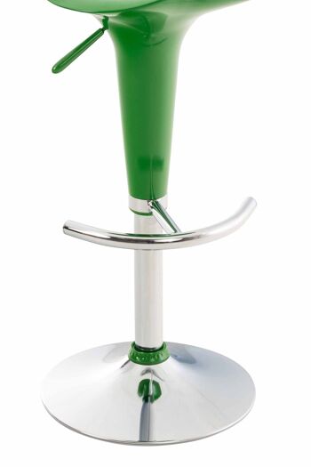 Assergi Tabouret de Bar Bois Vert 6x37cm 7