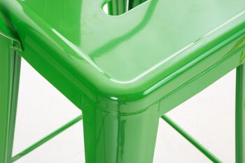 Tabouret de Bar Numana Métal Vert 5x52cm 6