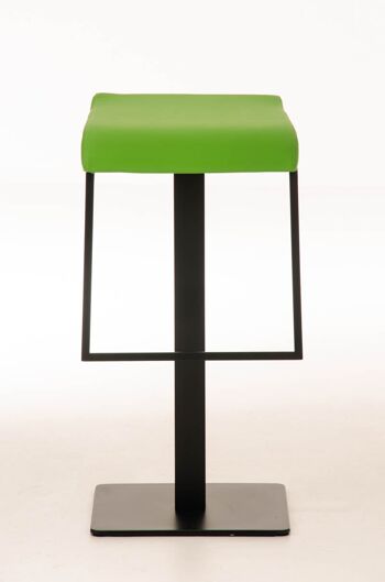 Tabouret de Bar Bullicame Cuir Artificiel Vert 16x42cm 2