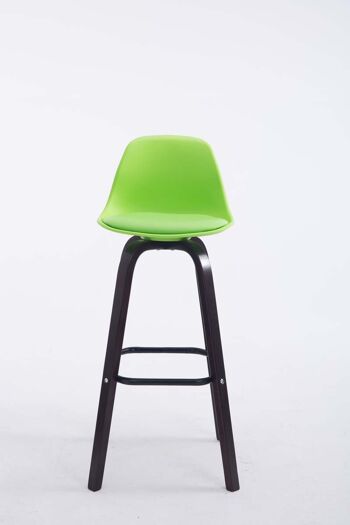 Bombile Tabouret de Bar Plastique Vert 4x44cm 2