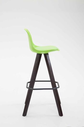 Cervesina Tabouret de Bar Plastique Vert 5x44cm 3