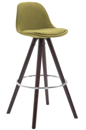 Tabouret de bar Aquarone Tissu Vert 5x44cm 1