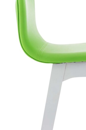 Tabouret de Bar Sanza Cuir Artificiel Vert 6x40cm 2