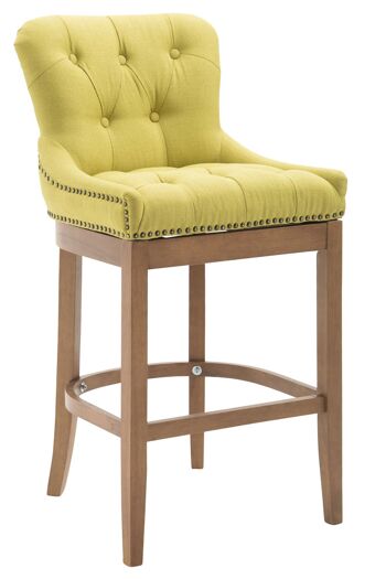 Tabouret Arsiè Tissu Vert 11x57cm 1