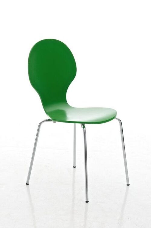Fabbrece Bezoekersstoel Hout Groen 6x45cm