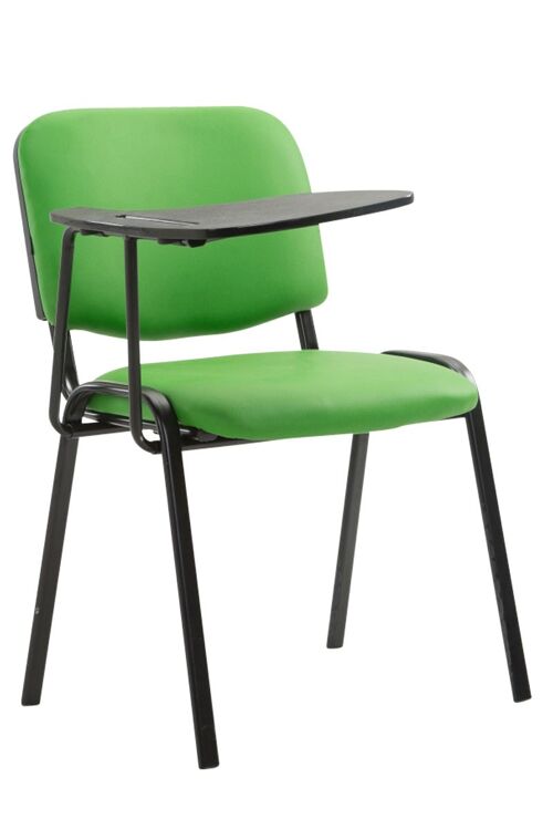 Gelsi Bezoekersstoel Kunstleer Groen 6x71cm