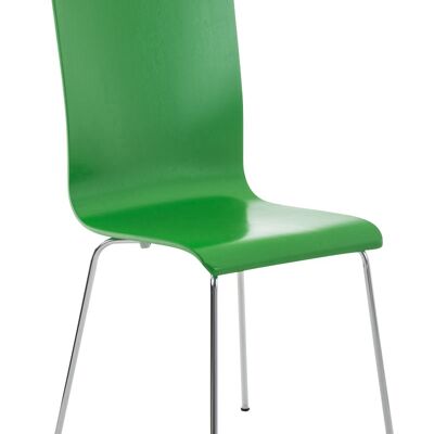 Volano Bezoekersstoel Hout Groen 4x47cm