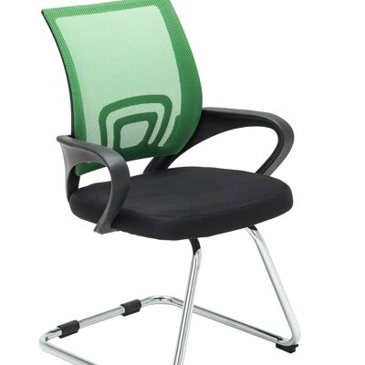 Dairago Bezoekersstoel Stof Groen 9x61cm