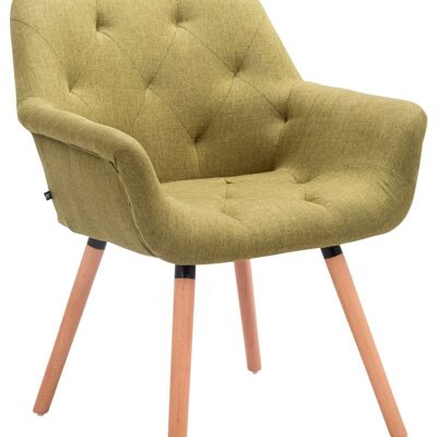 Sossano Bezoekersstoel Stof Groen 12x60cm