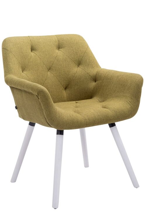 Velletri Bezoekersstoel Stof Groen 12x60cm