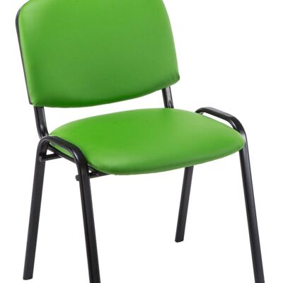 Rosaniti Bezoekersstoel Kunstleer Groen 4x53cm