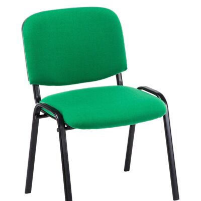 Tinnura Bezoekersstoel Stof Groen 4x53cm