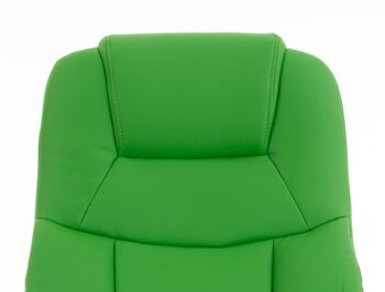 Chaise de Bureau Merine Cuir Artificiel Vert 16x70cm 4