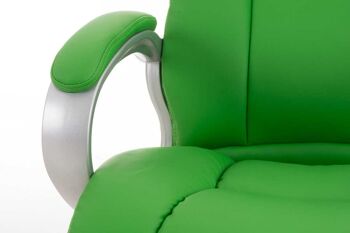 Chaise de Bureau Merine Cuir Artificiel Vert 16x70cm 5