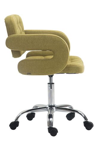 Chaise de Bureau Maccacari Tissu Vert 11x55cm 3