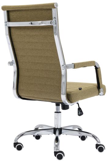 Cellarulo Chaise de Bureau Cuir Artificiel Vert 11x63cm 3