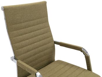 Cellarulo Chaise de Bureau Cuir Artificiel Vert 11x63cm 4