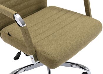 Cellarulo Chaise de Bureau Cuir Artificiel Vert 11x63cm 5