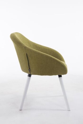 Chaise Latran Tissu Vert 10x61cm 2