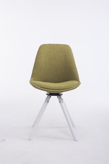 Chaise de salle à manger Premia Tissu Vert 6x56cm 2