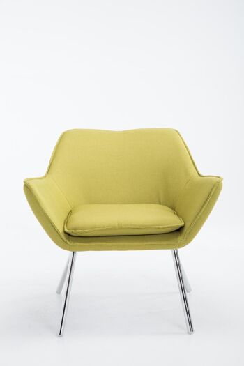 Fauteuil Lumbia Tissu Vert 12x70cm 1