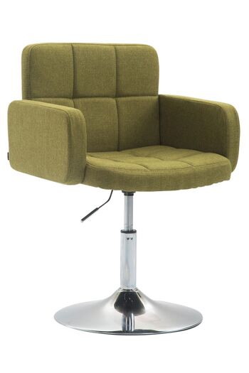 Gianicolo Fauteuil Tissu Vert 12x48cm