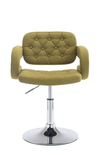 Fauteuil Saltara Tissu Vert 11x55cm 2