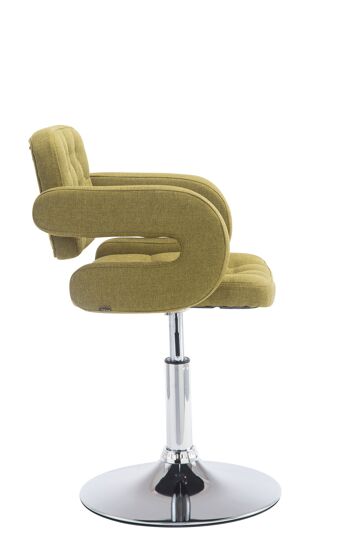 Fauteuil Saltara Tissu Vert 11x55cm 3