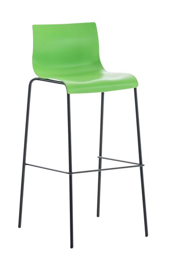 Desana Lot de 2 Tabourets de Bar Plastique Vert 6x48cm 2