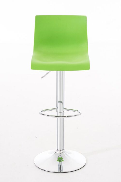 Altofonte Set van 2 Barkrukken Plastic Groen 6x36cm