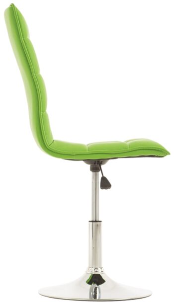 Brufa Lot de 2 Chaises de Salle à Manger Similicuir Vert 7x56cm 4