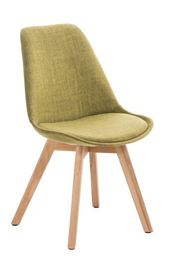 Squille Chaise Visiteur Tissu Vert 5x41cm 1