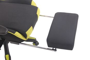Legnago Chaise de bureau Tissu Vert 21x49cm 8
