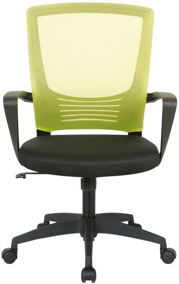 Rosalì Chaise de bureau Cuir artificiel Vert 10x53cm 2