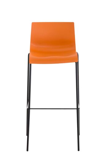 Vuotti Tabouret Plastique Orange 6x48cm 2