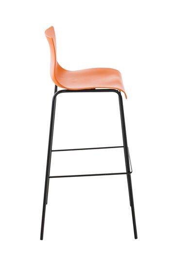 Vuotti Tabouret Plastique Orange 6x48cm 3