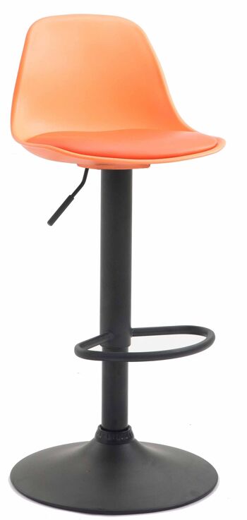 Tabouret de Bar Luciana Plastique Orange 6x43cm 1