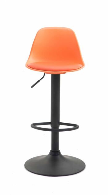 Tabouret de Bar Luciana Plastique Orange 6x43cm 2