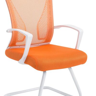 Octavia Bezoekersstoel Stof Oranje 10x56.5cm
