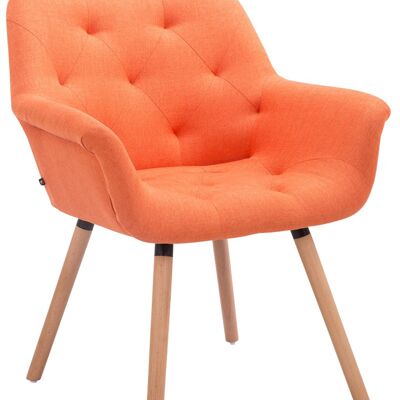 Rokalos Bezoekersstoel Stof Oranje 12x60cm