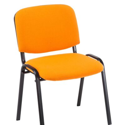 Corrubbio Bezoekersstoel Stof Oranje 4x53cm