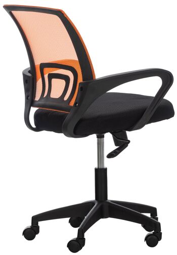 Chaise de Bureau Marineo Microfibre Orange 8x50cm 3