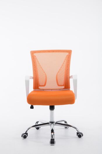 Vignatico Chaise de Bureau Microfibre Orange 11x56.5cm 1