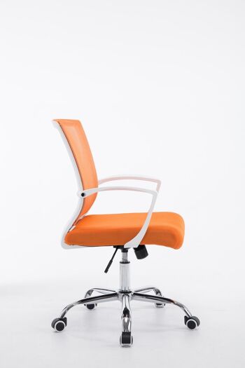 Vignatico Chaise de Bureau Microfibre Orange 11x56.5cm 2