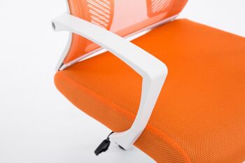 Vignatico Chaise de Bureau Microfibre Orange 11x56.5cm 5