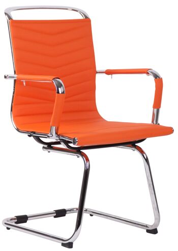 Mieli Chaise de salle à manger Orange 11x60cm 1