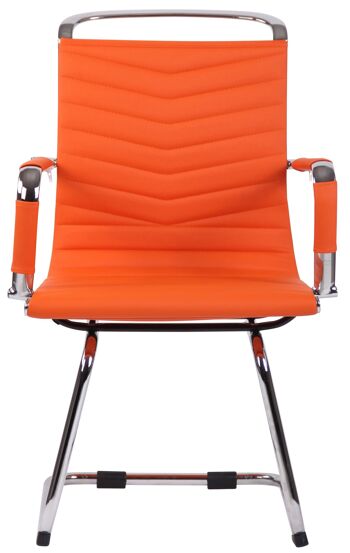 Mieli Chaise de salle à manger Orange 11x60cm 2