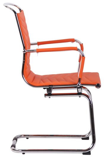 Mieli Chaise de salle à manger Orange 11x60cm 3