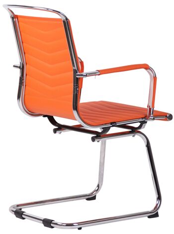 Mieli Chaise de salle à manger Orange 11x60cm 4